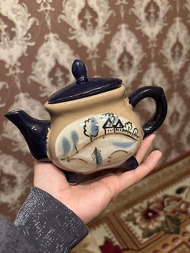 çaydan: Çay dəsti, rəng - Bej, Keramika — 3