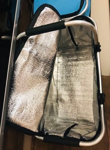 restoran avadanliq: Termo canta teze mallar- eyni sekildeki kimi Piknik ucun yemek cantasi — 4