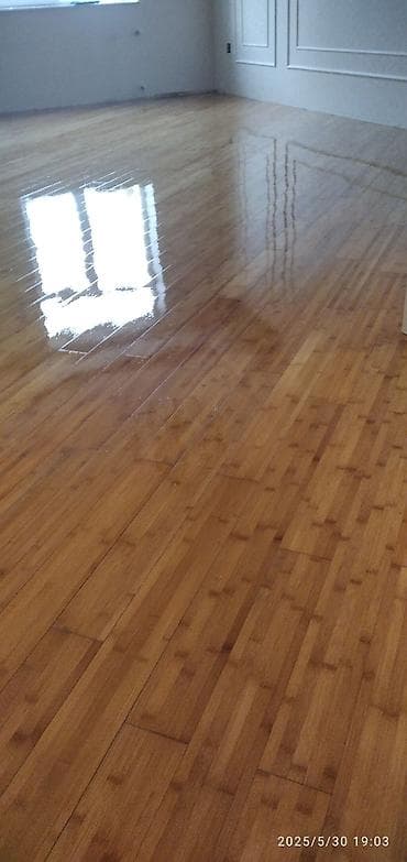 işlər: Şlifovka-+hər növ plintüs+lak vurulması. Parket+laqa dik-döşəmə — 6