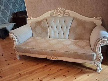 klassik mebeller: Klassik divan, Divan, Bazasız, Açılmayan — 5