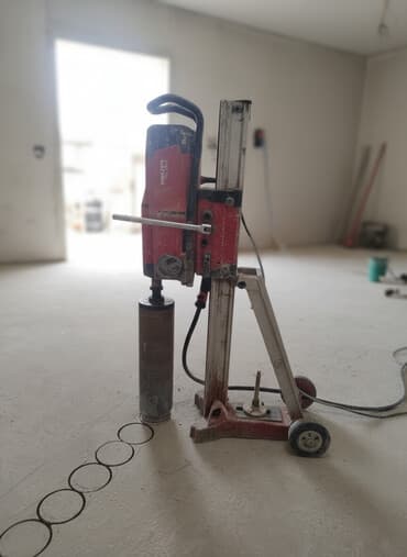 temir tikinti sirketi kreditle: Beton kəsmə beton deşmə xidməti Karot - HILTI DD 200 / 350 ilə 25 ° — 2