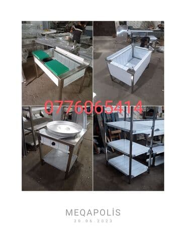 irşad electronics toster: Restaranlar üçün paslanmaz mətbəx avdanqlari istənilən ölçüdə sifariş — 6