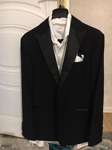 kisi salvari: Kostyum, Demisezon, 6XL, rəng - Qara — 2