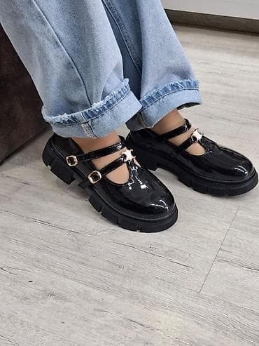 xanimlar: 30 deyil❌❌ 17 azn ✅✅ Qadınlar üçün laklı Mary Jane ayaqqabılar - — 1