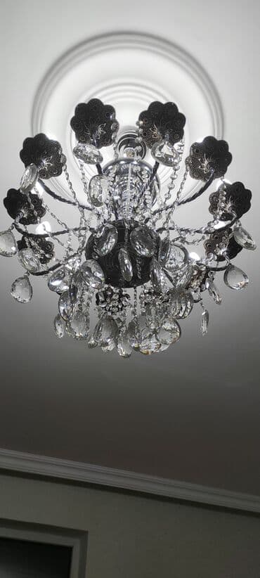 taxta cilciraqlar: Çılçıraq, 10 və daha çox lampa, Metal — 2