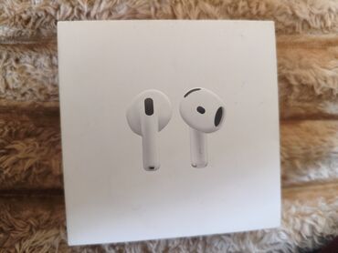 səs artırıcı: Yeni Simsiz (Bluetooth) Qulaqcıqlar, Apple, rəng - Ağ — 1