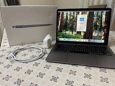 hard disk ssd: İşlənmiş Apple MacBook, 13.3 ", Apple M1, 256 GB, Ünvandan götürmə, Pulsuz çatdırılma — 1