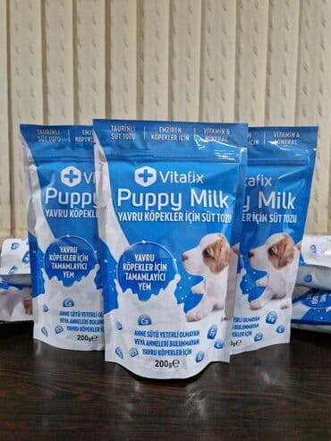 it ucun yemek: İt südü. (bala itlər üçün süd) vitafix puppy milk it toz südü — 2