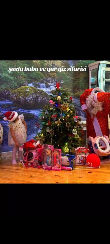 son zəng: Yeni il tədbirləri üçün Saxta Baba və Qar Qız proqramı - Uşaqlar və — 3