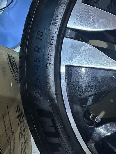 w210 disk teker: Mercedes diskiləri 255/40R18 225/45R18 100 % orginal Almaniyadan — 11