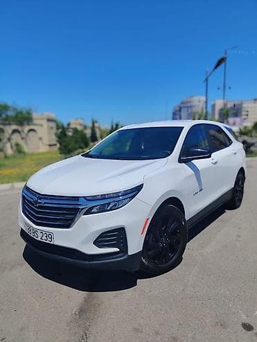 Nəqliyyat: Chevrolet Equinox 2023 – ağ rəngli, şəh və uzun yol üçün rahat — 2