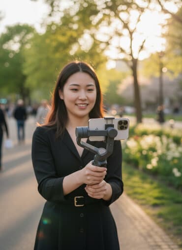 DJI Osmo Mobile 8 – smartfon üçün 3 oxlu stabilizator və aksesuar