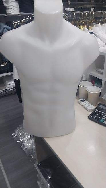 Manekenlər: Kişi, Plastik, plastmas, Ağ — 1