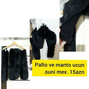 çimərlik geyimi: Kürk, rəng - Qara — 1