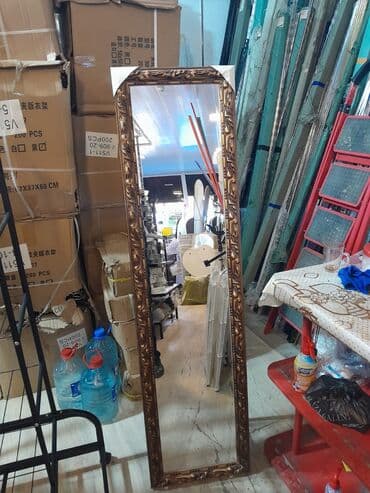 hamam ucun guzgu: Güzgü Döşəmə üstü, Kvadrat, Dekorativ — 1