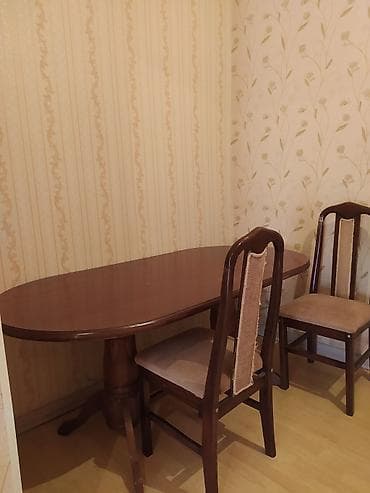 süt: Qonaq otağı üçün, Açılmayan, Oval masa, 2 stul — 2