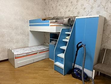 sopa: Oğlan və qız üçün, İşlənmiş, 2 təknəfərlik çarpayı — 4