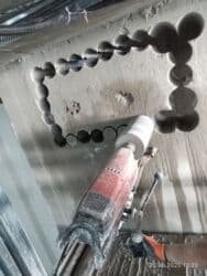 Sifarişlə əl işləri: #Betonkesme #betondeşmə Beton kubik kərpic - dən kəsim deşim — 15