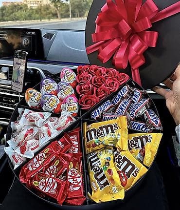 Hədiyyə qutusu, rəng - Qara