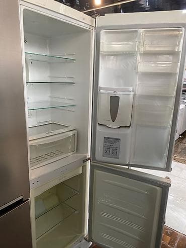 televizor 43: 2 qapılı LG Soyuducu Satılır, rəng - Ağ, Dispenserli — 2