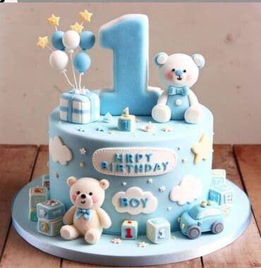 5 yas tortu: Uşaq temalı tortlar – fərdi dizayn - Mövzular: cizgi qəhrəmanları — 5