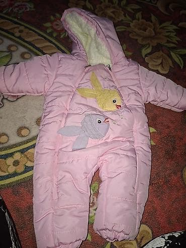 ayaggabı: Kombinezon, Qız üçün, 9 - 12 ay — 1