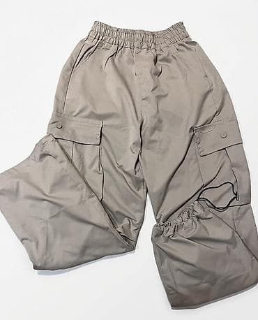 Брюки: Unisex yüngül materialdan hazırlanmış şalvar. İdman və gündəlik geyim — 1