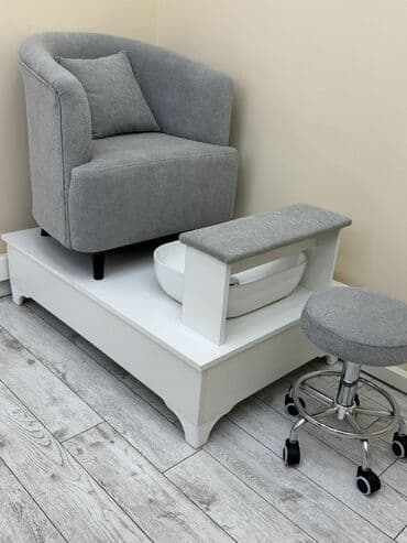Tibbi arakəsmələr: Pedikür stansiyası – salon üçün komplekt - Komfortlu yumru formalı — 1