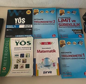 YÖS, YGS/LYS və ümumi riyaziyyat üzrə geniş hazırlıq kitabları dəsti — 2
