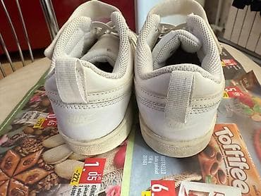 Школьная форма: Цвет - Белый Кроссовки, Nike, Размер: 33, Унисекс — 3