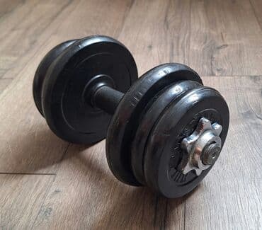 гантели для спорта: Rezin Qantellər, Çəki: 7500 kq, İşlənmiş — 2