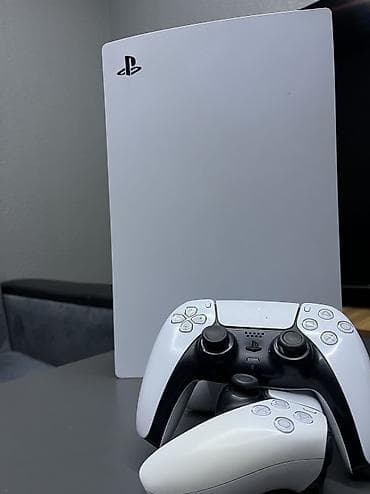 macbook pro 2.el: Sony PlayStation 5 konsolu (disc versiyası) + 2 ədəd orjinal DualSense — 4
