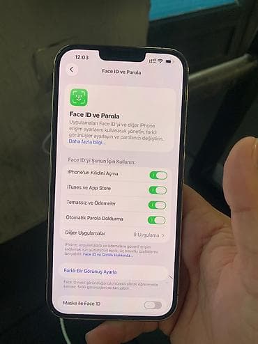 iphone 13 pro max qiyməti: IPhone 13 Pro Max, 256 GB, Matte Gold, Face ID, Sənədlərlə — 8
