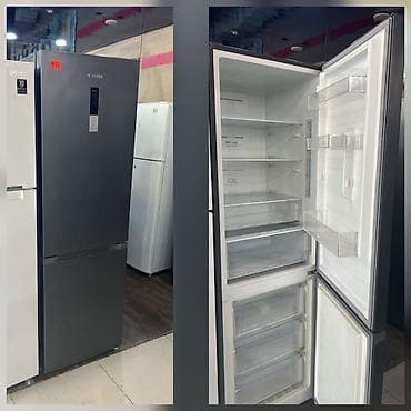 kamere: 2 qapılı Taube Soyuducu Satılır, rəng - Boz — 1