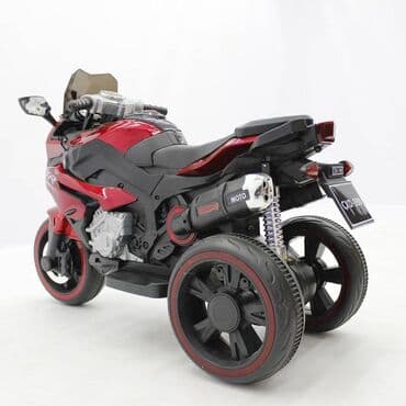 ucuz uşaq maşınları: Fərdi idarəetmə imkanı Komfortlu oturacaq sistemi Rəng: Qırmızı — 4