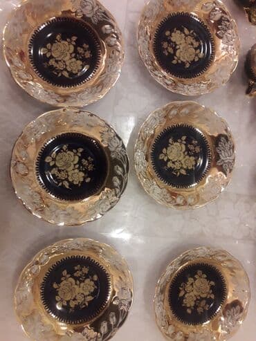 servis desti: Çay dəsti, rəng - Bənövşəyi — 2