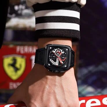 idman sortiki: Yeni, Qol saatı, Curren, rəng - Qara — 2