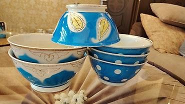 servis: Nahar dəsti, rəng - Mavi, Keramika — 2