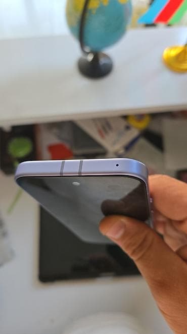 hard disk ssd: Google Pixel 9a, 128 GB, rəng - Bənövşəyi, Sensor, Simsiz şarj — 5