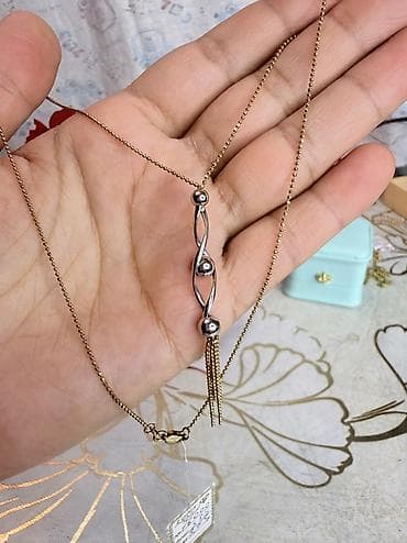 Dini zərgərlik əşyaları: Boyunbağı, Sarı qızıl, 585 Əyar, 375 g — 2