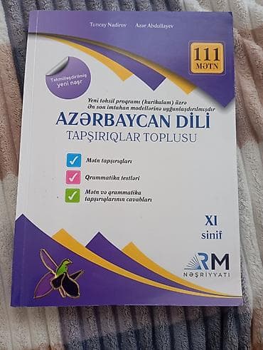 Məhsul: “Azərbaycan Dili – Tapşırıqlar Toplusu” (XI sinif) YALNIZ — 1
