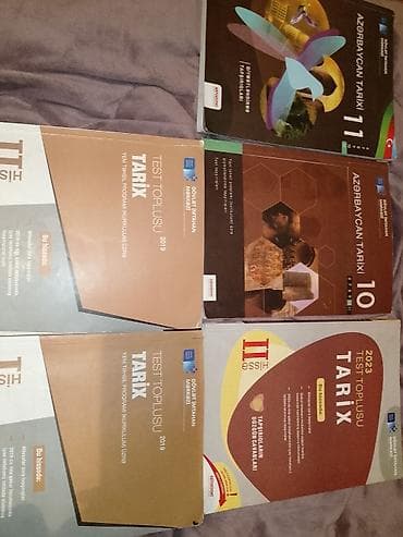 pa3x pro: Məhsul: Tarix üzrə dərslik və test topluları dəsti Tərkib: - — 1