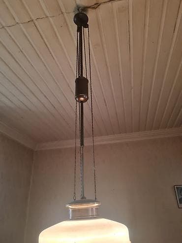 projektor isiq: Çılçıraq, 1 lampa, Metal — 3