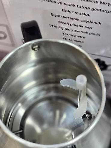Elektrikli samovar silver model: sl-0056 elektri̇k semaver 5l — 9