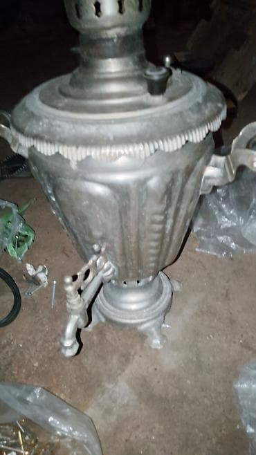 su çəni 2 ton: İşlənmiş Od Samovar, 5 l, Ünvandan götürmə — 1