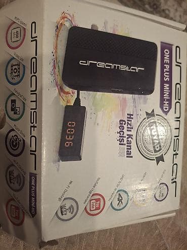 wifi modem usb: Dreamstar One Plus Mini HD rəqəmsal TV qəbuledicisi Xüsusiyyətlər: - — 2