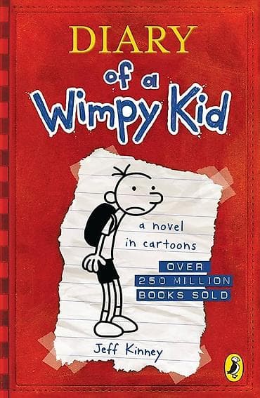 Kitablar və jurnallar: Məhsul: Kitab – “Diary of a Wimpy Kid” (Jeff Kinney) Dil: İngiliscə — 1