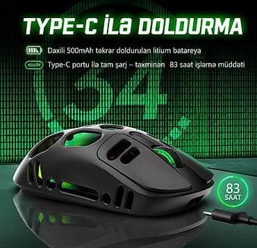 FOREV simsiz oyun siçanı – iki rejimli bağlantı və uzunmüddətli — 1