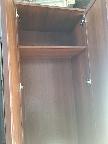 wifaner: 2 qapılı, Güzgülü, Qəhvəyi, Digər material, Açılan, Düz dolab — 1