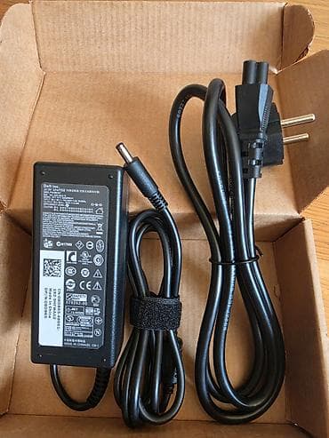 taipsi adapter: Dell adapter. 19V - 3.34 amper. 3.mm başlıqlı. İŞLƏNMƏYİB. YENİDİR — 1